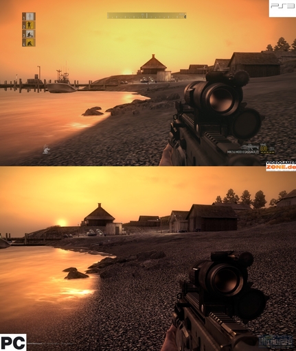 Operation Flashpoint: Dragon Rising - PC vs PS3